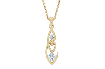 Pohau: Brilliant Cut Diamond Pendant