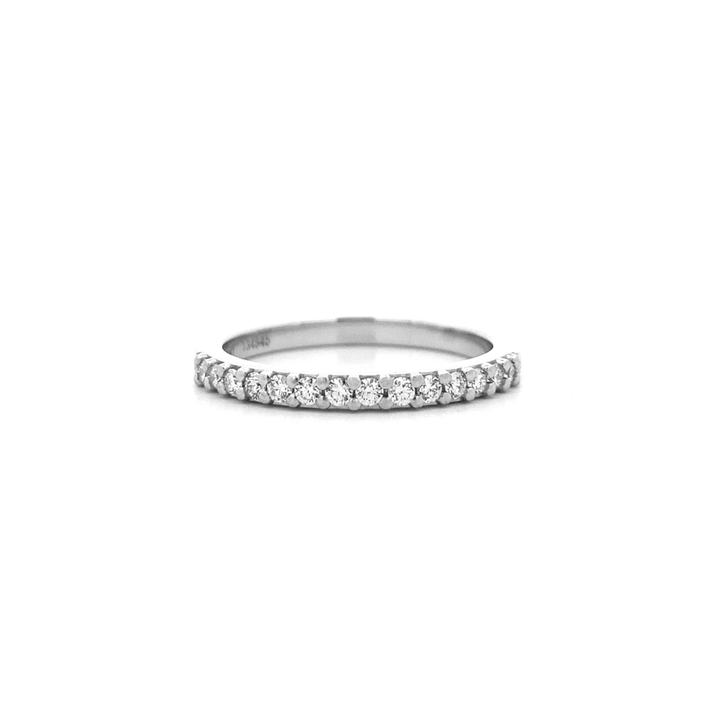 Brilliant Diamond Prong Set Diamond Ring in Platinum | 0.23ctw