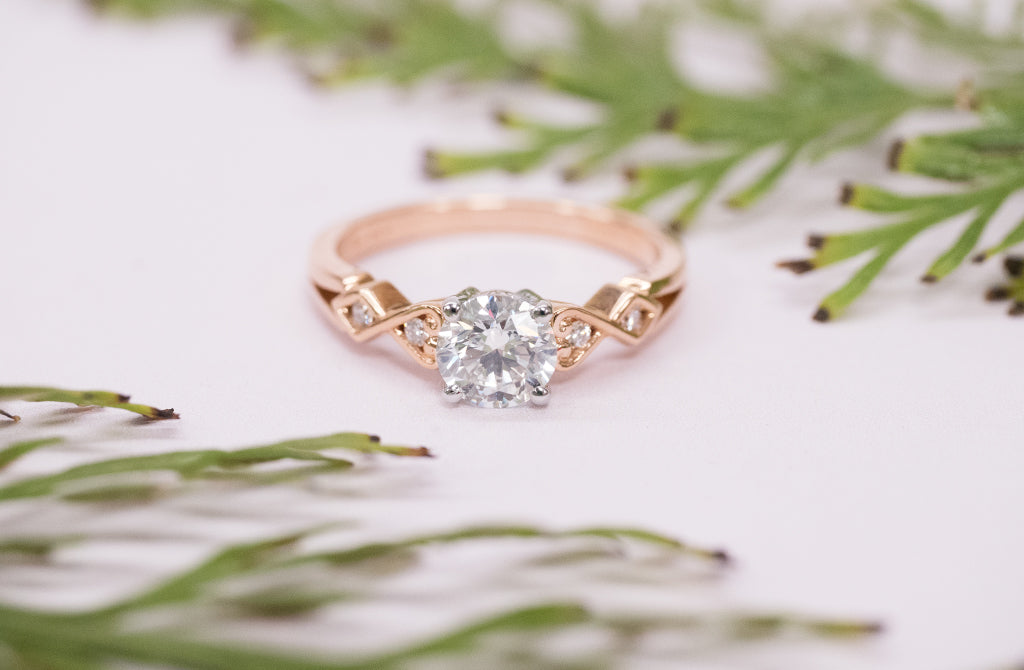 Cara: Brilliant Cut Diamond Solitaire Ring