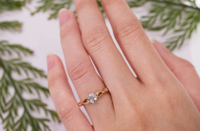 Tale: Brilliant Cut Diamond Solitaire Ring
