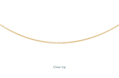 Trace Chain in 18ct yellow gold