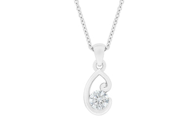 Tupu: Brilliant Cut Diamond Pendant