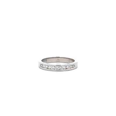 Brilliant Diamond Channel Set Ring