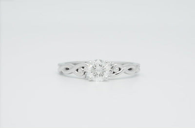 Cara: Brilliant Cut Diamond Solitaire Ring