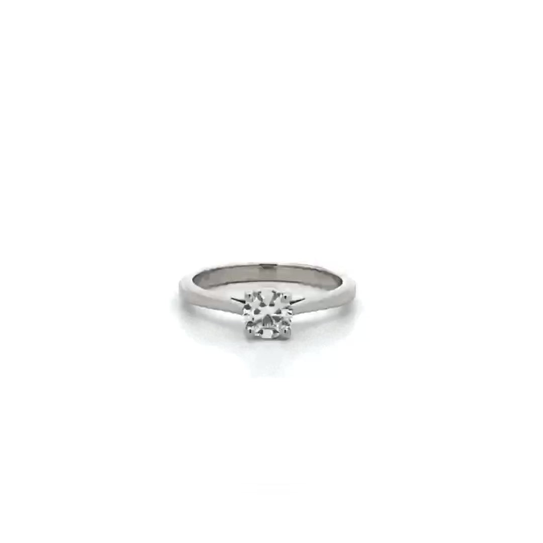 Alice: Brilliant Cut Diamond Solitaire Ring