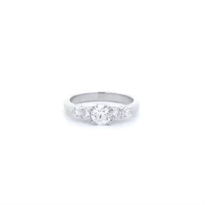 Fate: Brilliant Cut Diamond Five Stone Ring