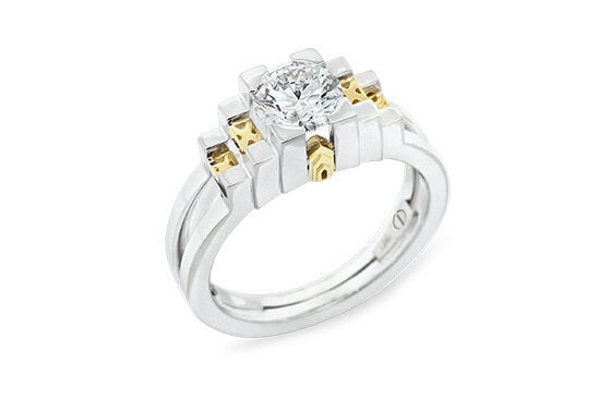 Empire: Brilliant Cut Diamond Solitaire Ring