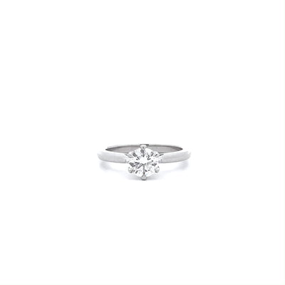 Jolie: Brilliant Cut Diamond Solitaire Ring