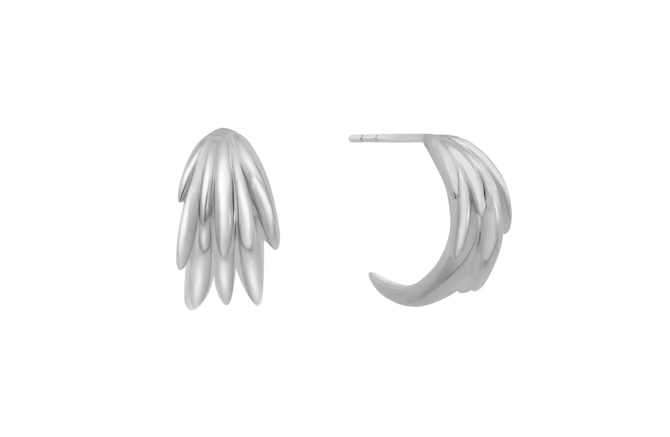 Kākāpō Hoop Earrings